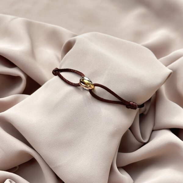 Trinity bracelet bruin