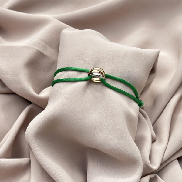 Trinity bracelet groen