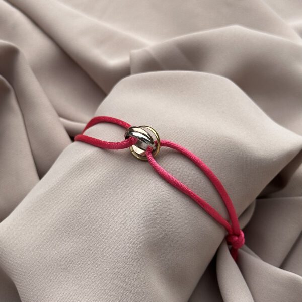Trinity bracelet roze