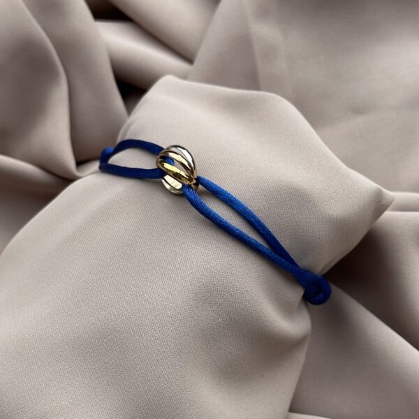 Trinity bracelet koningsblauw