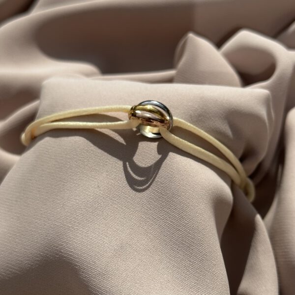 Trinity bracelet beige
