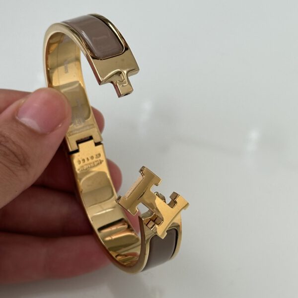 Hermes armband taupe - Afbeelding 2